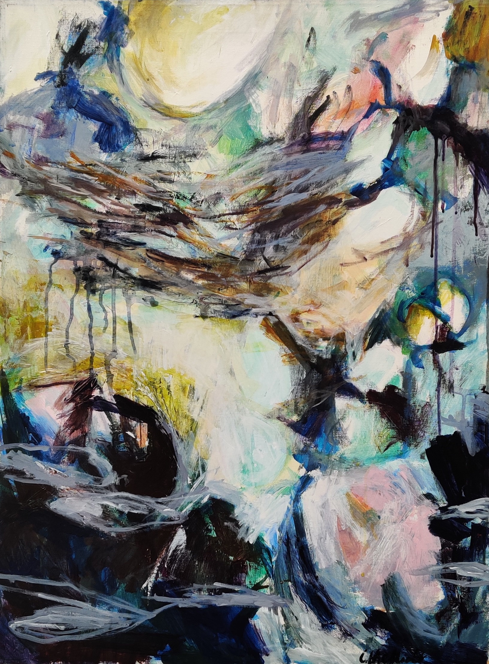 Cellestruktur 2 60 x 80 cm