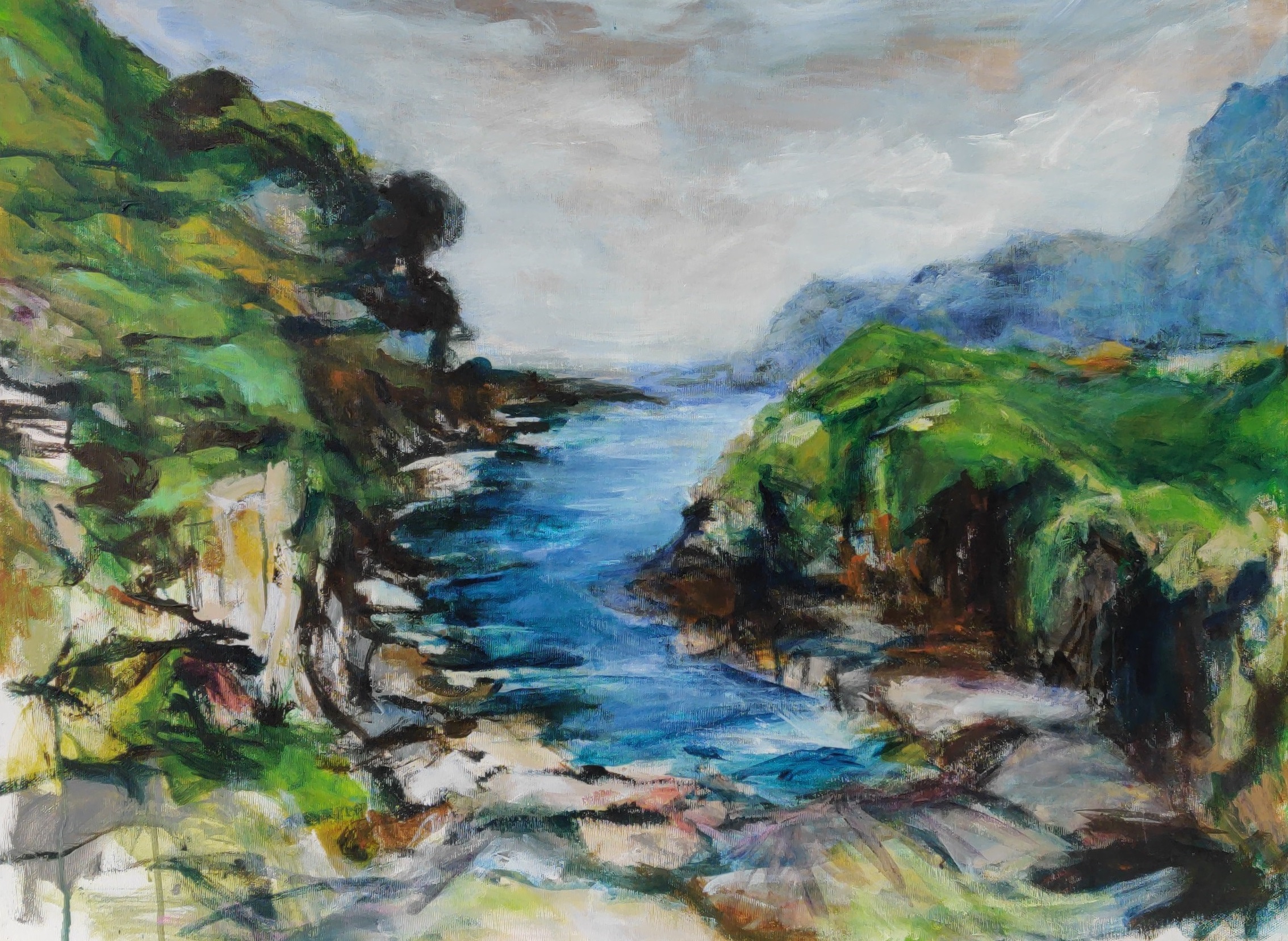 Gjogv 80 x 60 cm