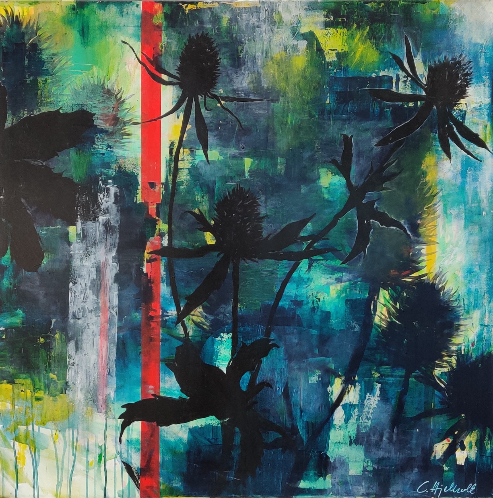 Mandstro 100 x 100 cm